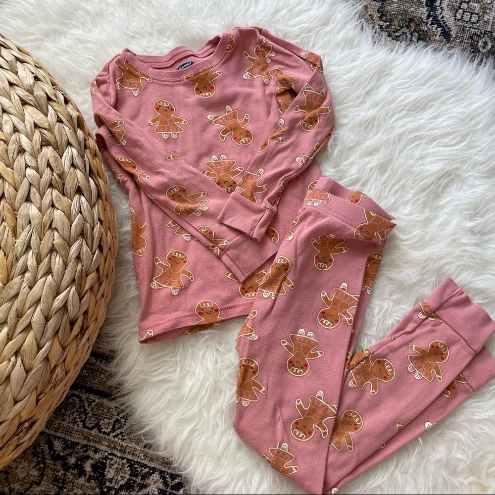 Old Navy Gingerbread PJs